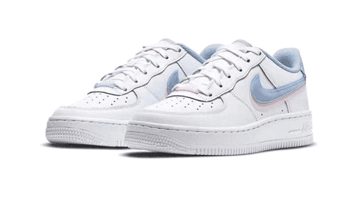 Nike Air Force 1 Pink & Blue Swoosh - Banlieue91