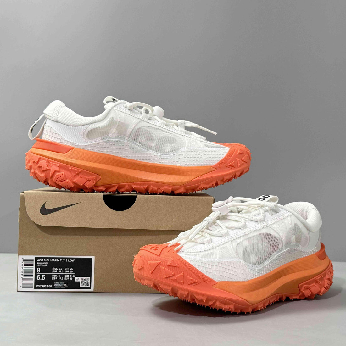 Nike ACG Mountain Fly Low SE 'Summit White Safety Orange' - Banlieue91