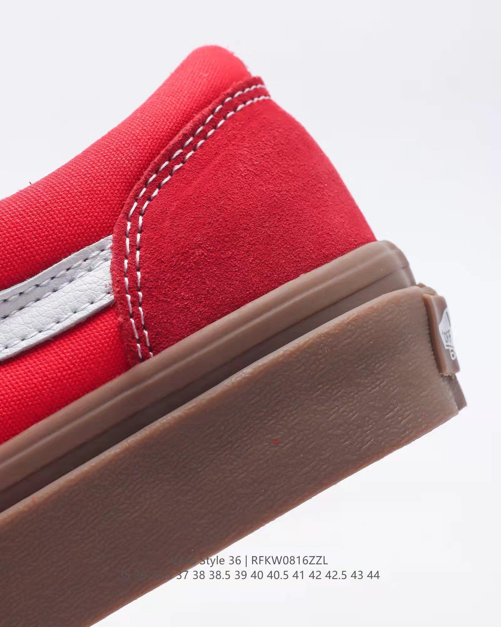 Vans Gum Style 36 'Red' - Banlieue91