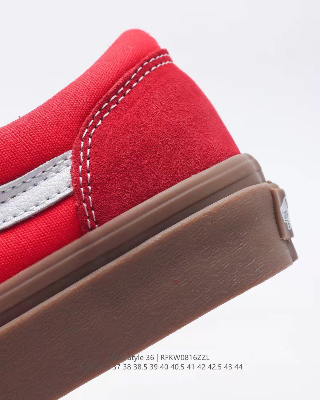 Vans Gum Style 36 'Red' - Banlieue91