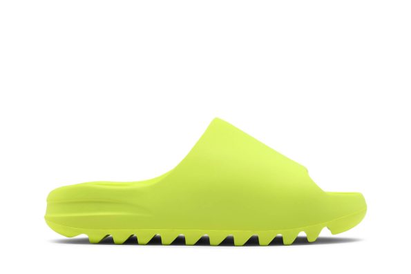 ADIDAS YEEZY SLIDES ‘GLOW GREEN’ GX6138 SKIDGE STORE