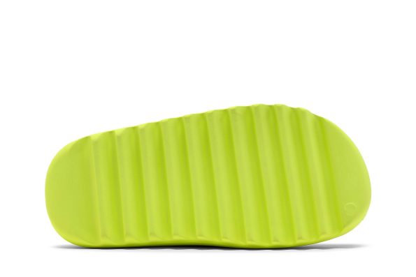 ADIDAS YEEZY SLIDES ‘GLOW GREEN’ GX6138 SKIDGE STORE