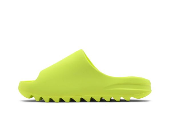 ADIDAS YEEZY SLIDES ‘GLOW GREEN’ GX6138 SKIDGE STORE