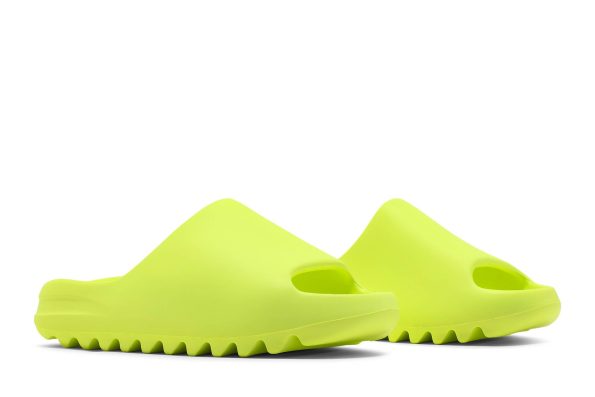 ADIDAS YEEZY SLIDES ‘GLOW GREEN’ GX6138 SKIDGE STORE