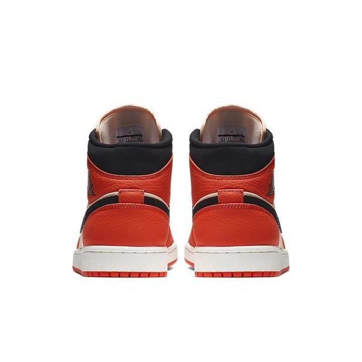 Air Jordan 1 Mid 'Team Orange Black' - Banlieue91