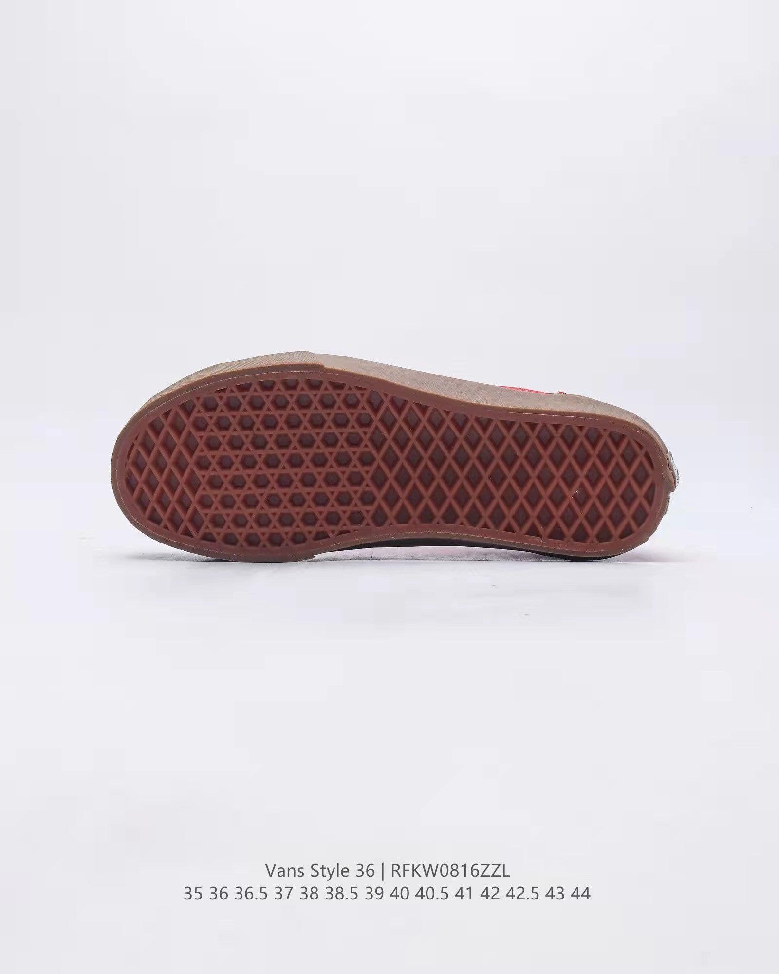 Vans Gum Style 36 'Red' - Banlieue91